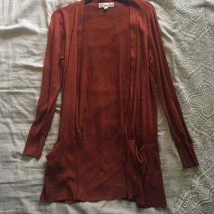 Burnt Orange Cardigan